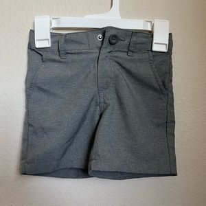 Boys Gray Casual Shorts